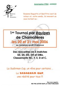 BADACHAM CUP Affiche - 2006