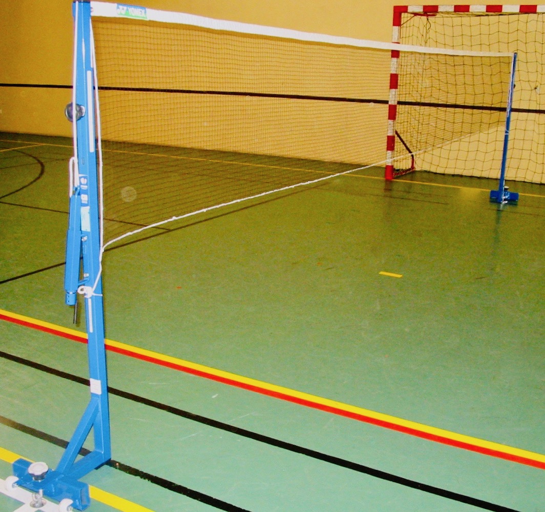 Filet de badminton Club avec Mousquetons